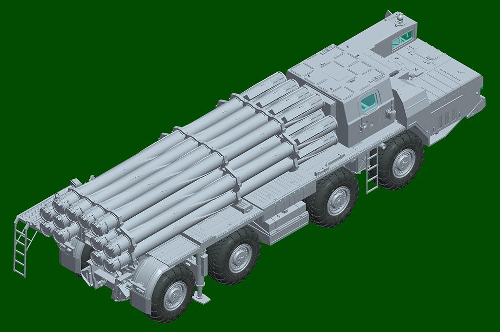 Hobby Boss 82940 Russian 9A52-2 Smerch-M Multiple Rocket Launcher of RSZO 9k58 1/72 – Bild 6