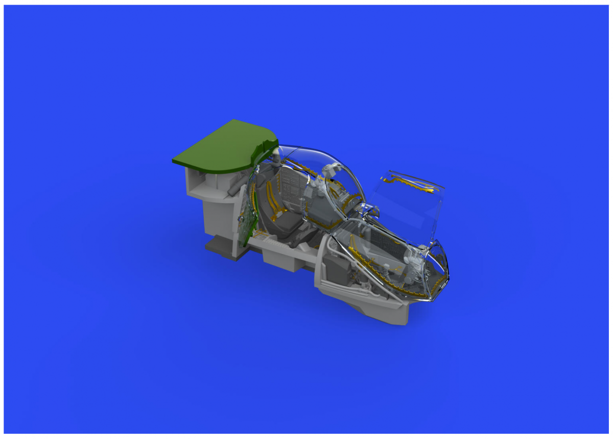 Eduard 648696 Mi-24V cockpit ZVEZDA 1/48 – imagen 3