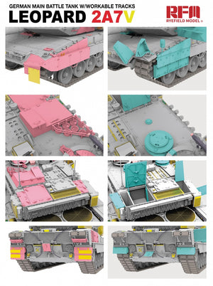 Rye Field Model 5109 Leopard 2A7V 1/35 – imagen 4