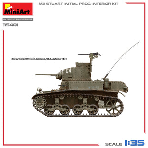 MiniArt 35401 M3 STUART INITIAL PRODUCTION 1/35 – zdjęcie 11