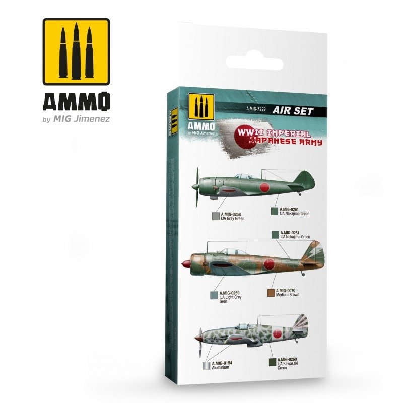 AMMO of Mig Jimenez 7229 Imperial Japaniese Army Set 6x17ml – image 2