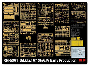 Rye Field Model 5061 Sd.Kfz.167 StuG.IV Early Production w/full interior &amp;amp; workable track links 1/35 – Bild 3
