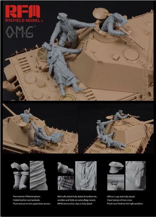 Rye Field Model OM35001 Figure Set for Panther G Late 1/35 – Bild 2
