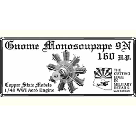 Copper State Models E48-010 Gnome Monosoupape 9N 160 hp 1/48