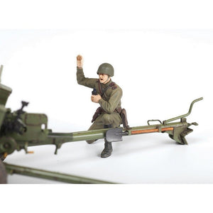 Zvezda 3671 Soviet 76mm Anti-Tank Gun Zis-3 w/CREW 1/35 – imagen 7