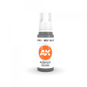 AK Interactive AK11018 Neutral Grey 17ml – immagine 2