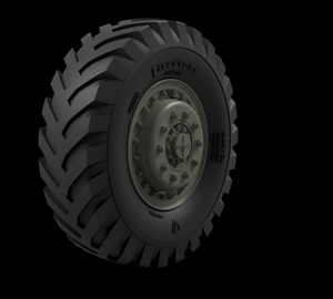 Panzer Art RE35-807 M26 Dragon Wagon Road wheels (Firestone) 1/35 – imagen 2