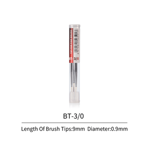 Embouts de pinceaux fins DSPIAE FBT-3/0 3/0 (lot de 3) / Embouts de pinceaux de précision