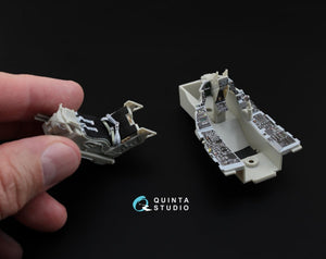 Quinta Studio QD32003 F-16C 3D-Printed &amp;amp; coloured Interior on decal paper (for Tamiya kit) 1/32 – imagen 9