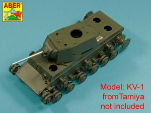 Aber 35L-323 Lufa 76,2mm ZiS-5 do radzieckiego czołgu KW-1 / 76,2mmZiS-5 barrel for Soviet KV-1 Heavy Tank 1/35 – zdjęcie 2