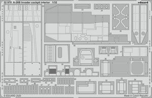 Eduard 32970 A-26B Invader cockpit interior 1/32 for HOBBY BOSS – Bild 2