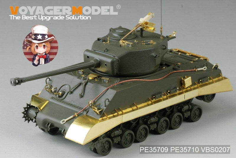 Voyager Model PE35709 WWII US M4A3E8 Sherman&amp;quot;Easy Eight&amp;quot;Basic For TAMIYA 25175 1/35 – imagen 2