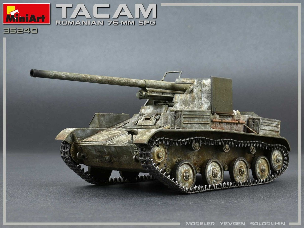 MiniArt 35240 ROMANIAN 76-mm SPG TACAM T-60 INTERIOR KIT 1/35 – zdjęcie 15