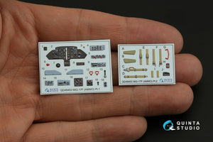 Quinta Studio QD48453 MiG-17F 3D-Printed coloured Interior on decal paper (AMMO/Kinetic) 1/48 – zdjęcie 4