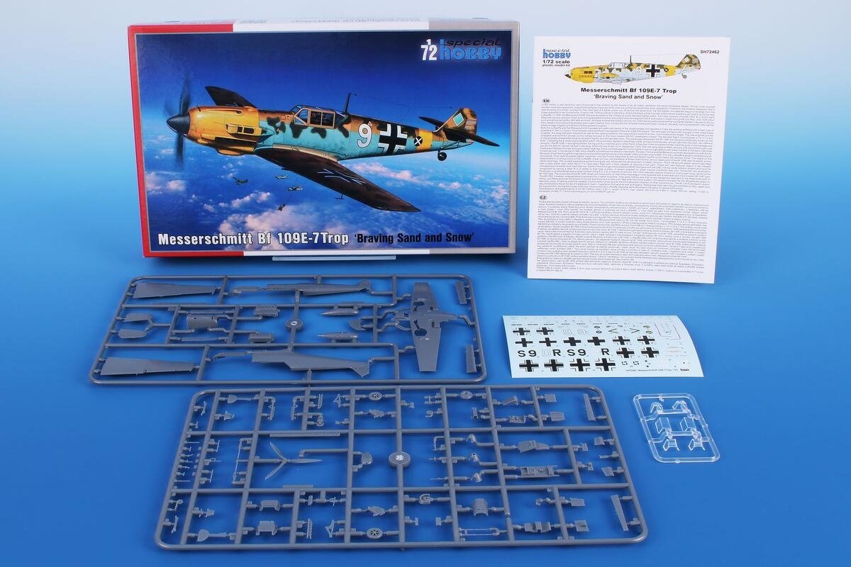 Special Hobby 72462 Messerschmitt Bf 109E-7Trop ‘Braving Sand and Snow’ 1/72 – imagen 2