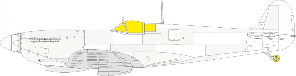 Eduard 634036 Spitfire Mk. IXc LööKplus 1/24 – zdjęcie 10