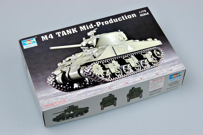 Trumpeter 07223 M4(Mid) TANK 1/72 – imagen 2