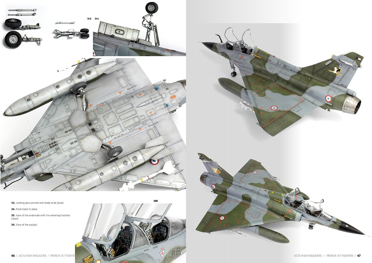 AK Interactive AK2931 ACES HIGH MAGAZINE ISSUE 15 FRENCH JET FIGHTERS – imagen 4