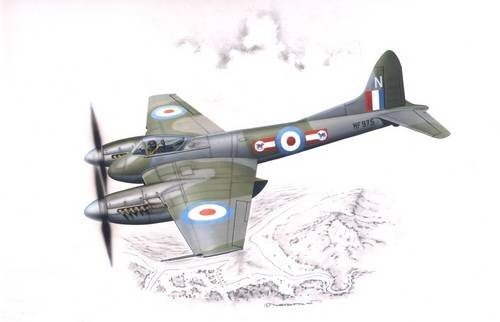 Special Hobby 72054 D.H. 103 Hornet Mk. 3/4 1/72