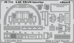 Eduard 49741 A-6E TRAM interior HOBBY BOSS 1/48 – zdjęcie 2