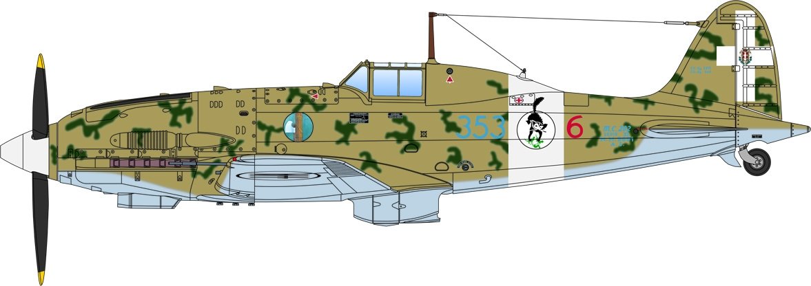 Italeri 2518 Macchi M.C. 202 Folgore 1/32 – zdjęcie 16
