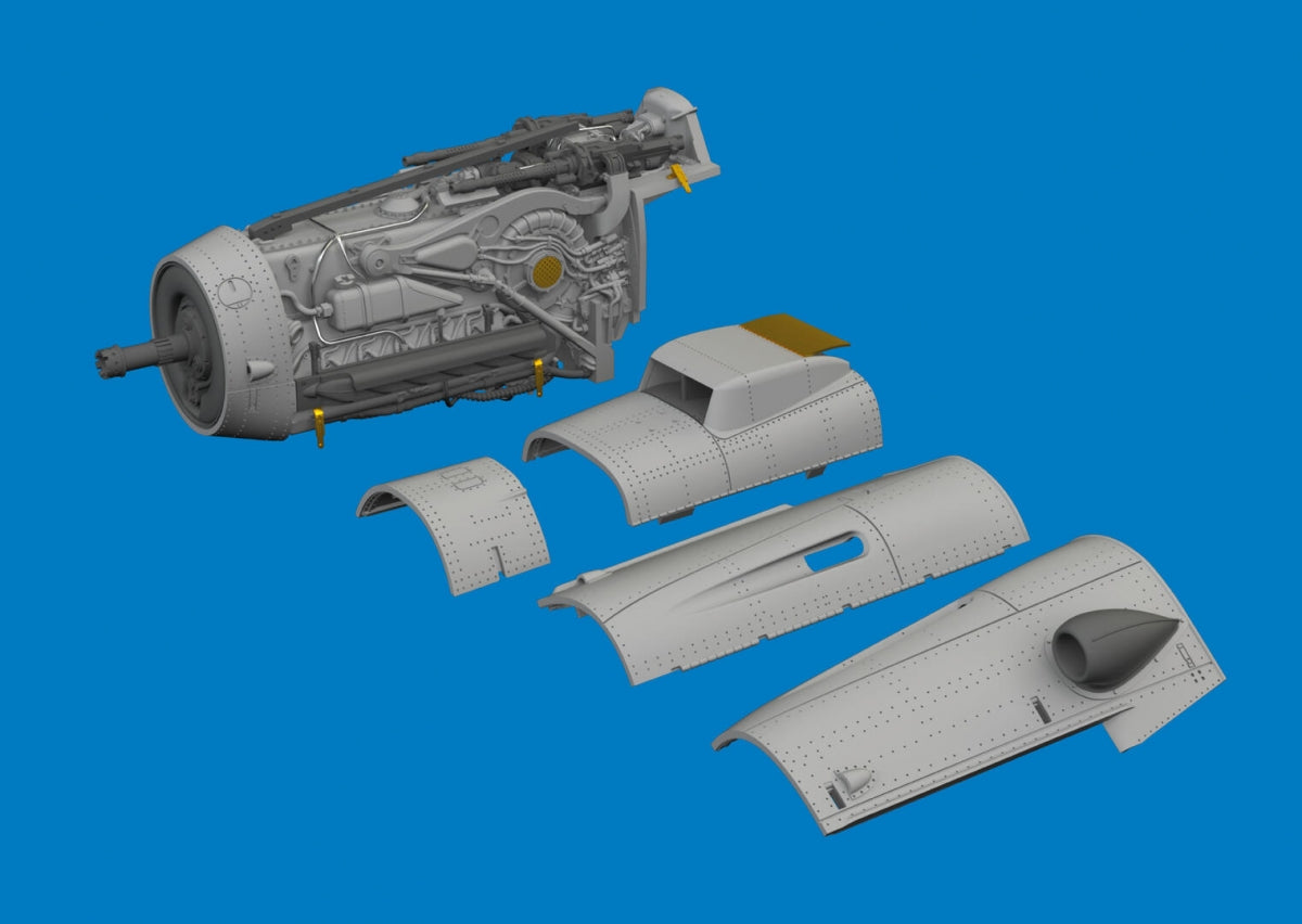 Eduard 672402 Bf 109G-10 Erla engine PRINT Eduard 1/72 – Bild 3