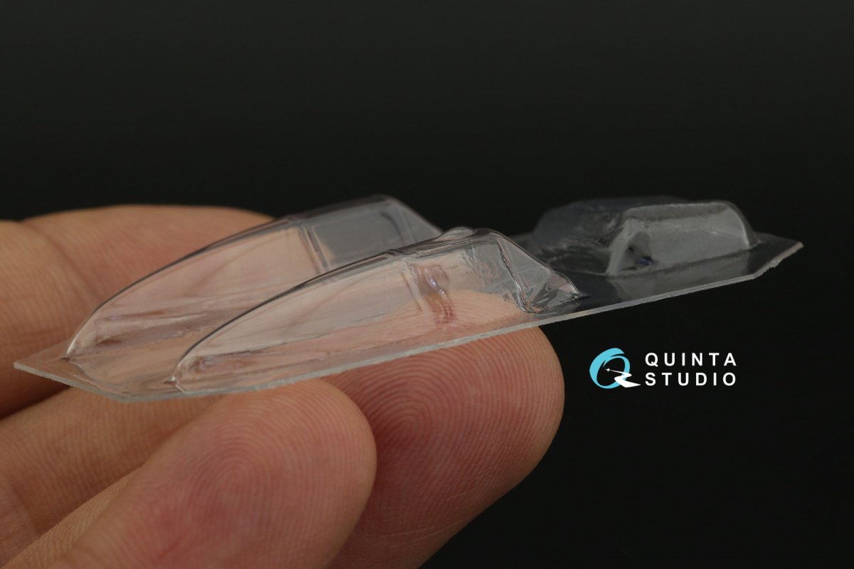 Quinta Studio QC72035 Hawker Typhoon Mk.1b (early) vacuumed clear canopy (Brengun) 1/72 – imagen 3