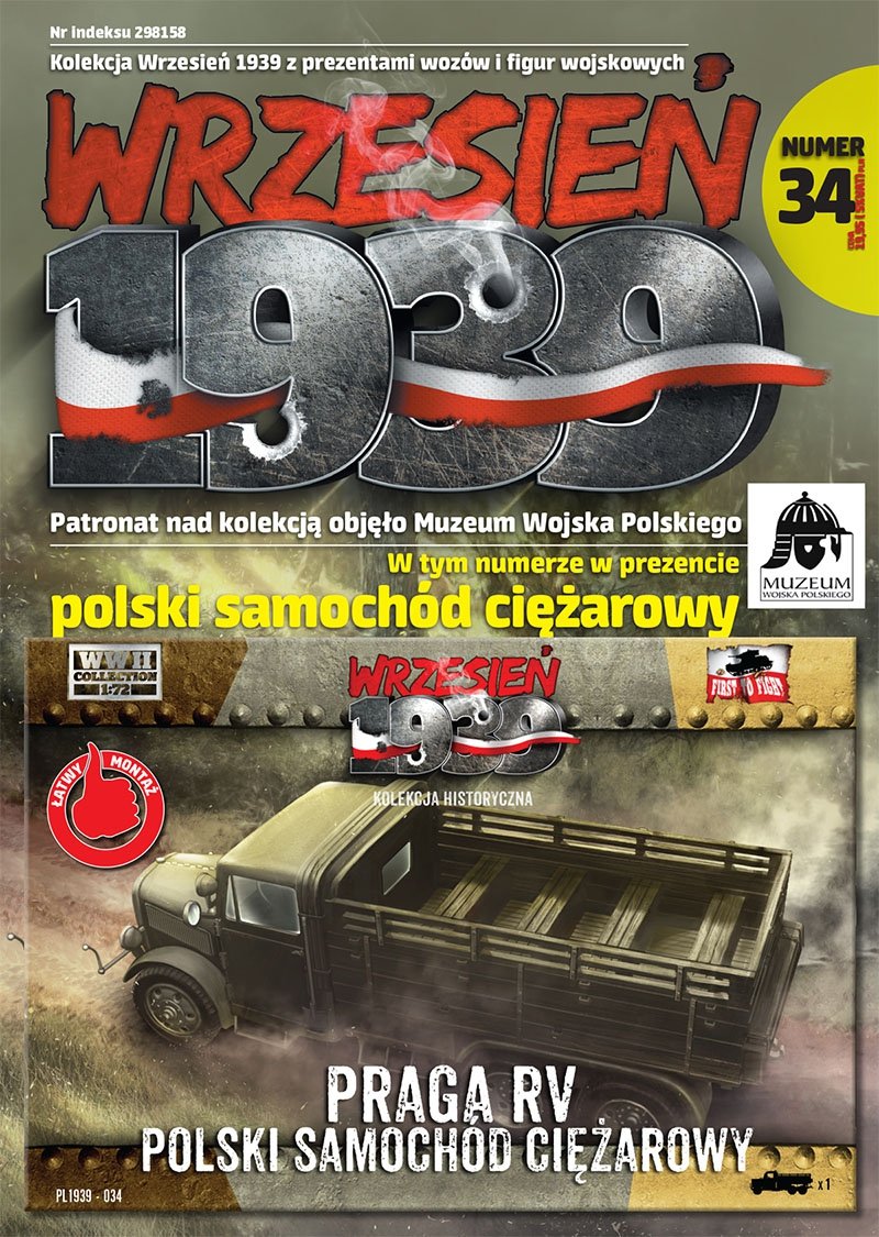 Premier à combattre PL034 Praga RV – Camion polonais (1/72)