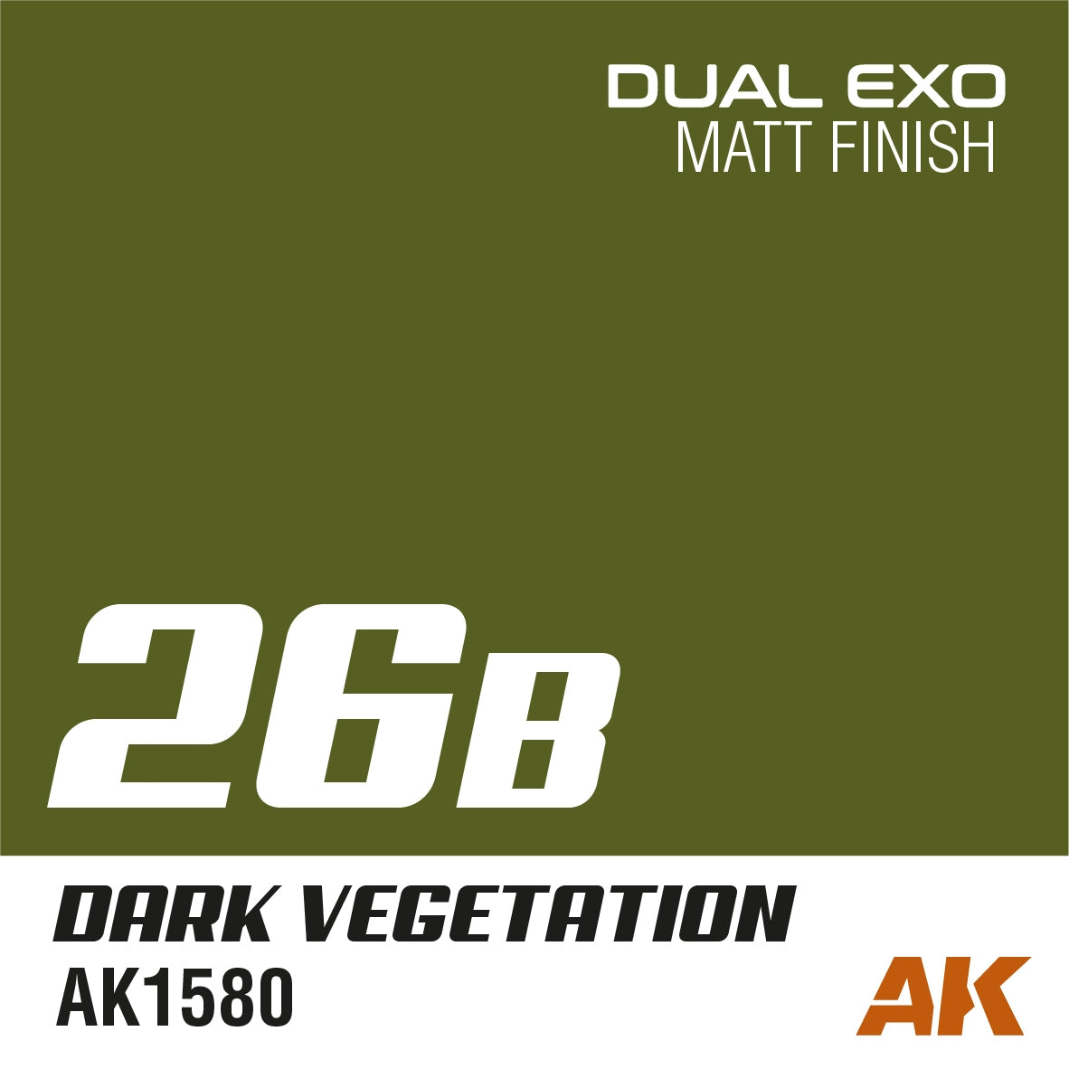 AK Interactive AK1580 DUAL EXO SCENERY 26B – DARK VEGETATION 60ML – zdjęcie 2