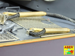 Aber 16030 Tow cables and track cable with brackets used on Tiger I, King Tiger and Panther 1/16 – Bild 3