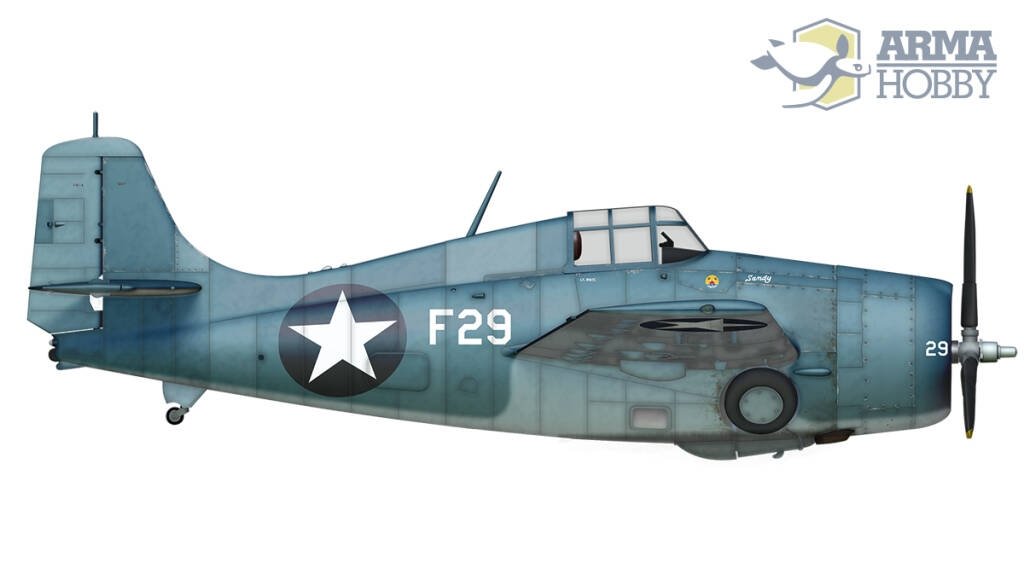 Arma Hobby 70048 F4F-4 Wildcat® Model Kit 1/72 – imagen 3
