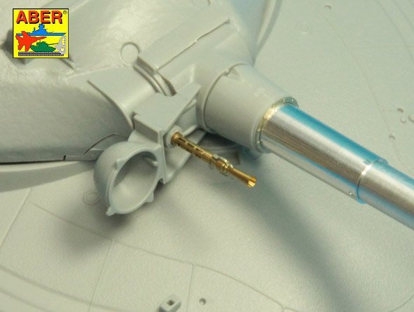 Aber 35L-220 Armament for Soviet Heavy Tank OBJECT 279 1x130mm, 2x14,5mm 1/35 – imagen 9