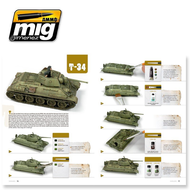 AMMO of Mig Jimenez 6003 PAINTING WARGAME TANKS (English) – Bild 3