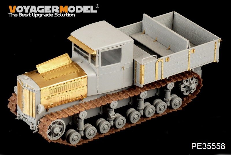 Voyager Model PE35558 WWII Soviet Komintern Artillery Tractor For TRUMPETER 05540 1/35 – immagine 2