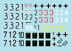 Star Decals 35-866 Hungary 1945 3 1/35 – imagen 3