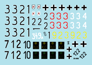 Star Decals 35-866 Hungary 1945 3 1/35 – imagen 3
