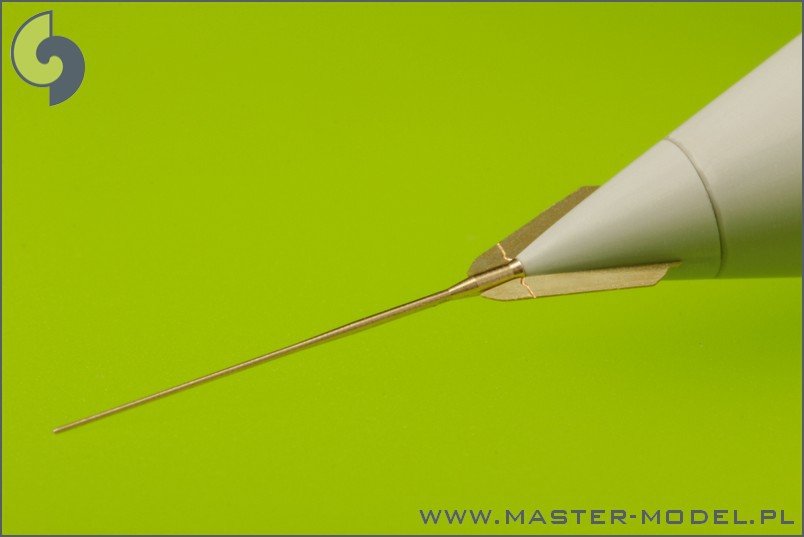 Master AM-48-075 SAAB JAS 39 Gripen - Pitot Tubes &amp;amp; Angle Of Attack probes 1/48 – immagine 2