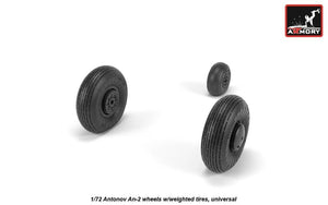 Armory Models AW72057 Antonov An-2/An-3 Colt wheels w/ weighted tires 1/72 – Bild 4