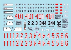 Star Decals 35-C1397 Frundsberg 2. 10. SS-Panzer Division. SdKfz 250 NEU versions. SdKfz 250/1, SdKfz 250/3, SdKfz 250/7 1/35 – Bild 2