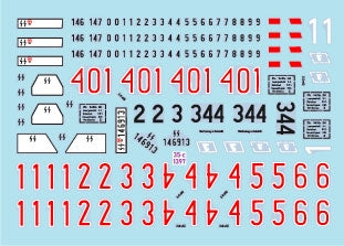 Star Decals 35-C1397 Frundsberg 2. 10. SS-Panzer Division. SdKfz 250 NEU versions. SdKfz 250/1, SdKfz 250/3, SdKfz 250/7 1/35 – Bild 2