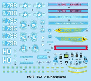 Trumpeter 03219 F-117A Nighthawk 1/32 – zdjęcie 11