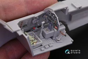 Quinta Studio QD32058 Bf 109K-4 3D-Printed &amp;amp; coloured Interior on decal paper (for Hasegawa kit) 1/32 – Bild 6