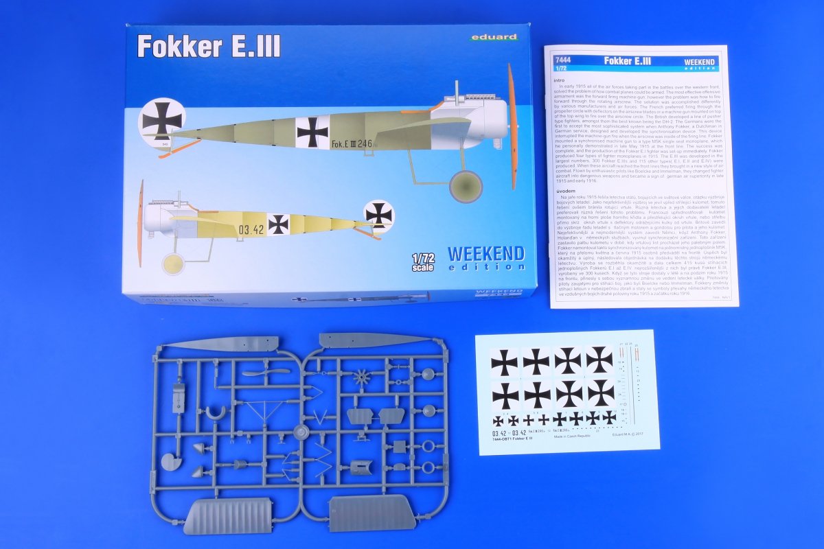 Eduard 7444 Fokker E. III 1/72 – imagen 2