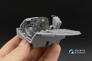 Quinta Studio QD32107 A-6E TRAM Intruder 3D-Printed &amp;amp; coloured Interior on decal paper (Trumpeter) 1/32 – imagen 8