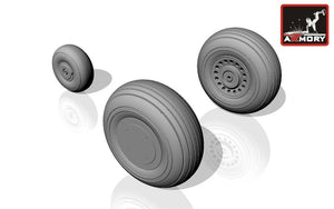 Armory Models AW72303 A-20G Boston wheels, late 1/72 – immagine 3