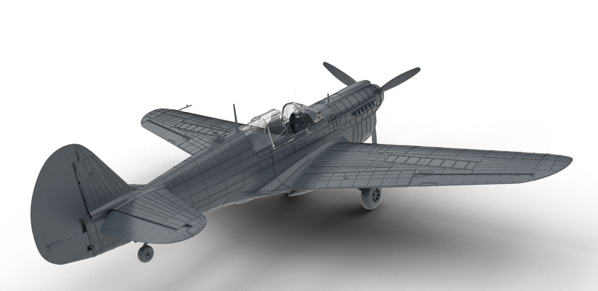 Eduard R0025 P-40N WARHAWK ROYAL CLASS DUAL COMBO 1/48 – Bild 2