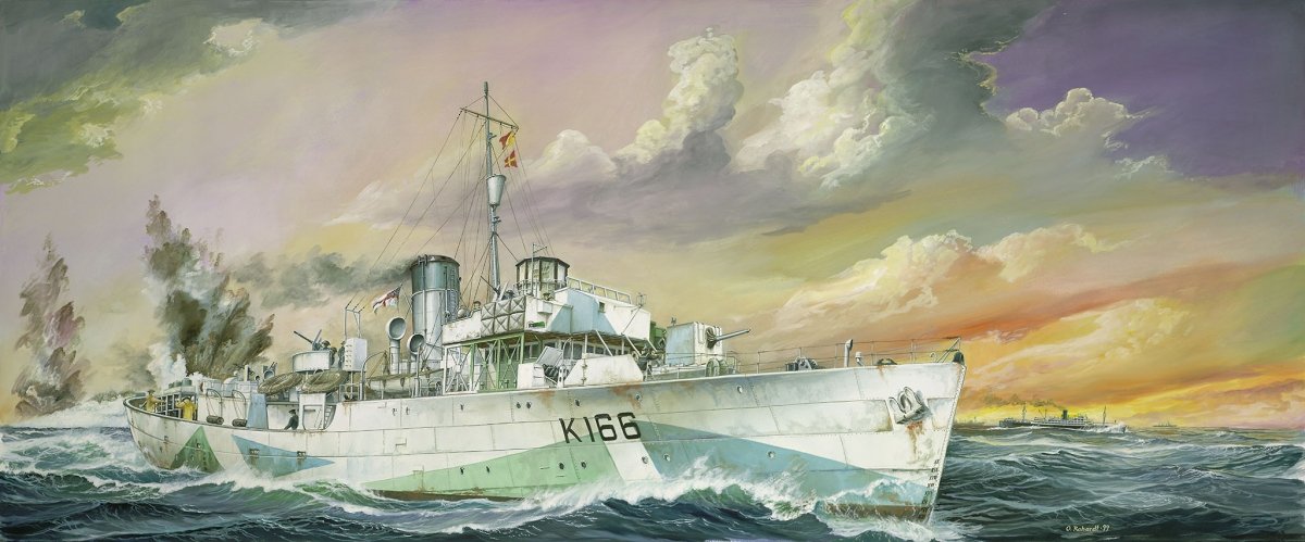 Revell 00451 Flower Class Corvette Technik 1/72 – image 3