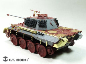 E.T. Model E35-266 WWII German Panther A（Late Production) for Meng TS-035 1/35 – immagine 4