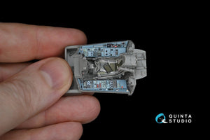 Quinta Studio QD48172 Su-33 3D-Printed &amp;amp; coloured Interior on decal paper (for Kinetic kit) 1/48 – imagen 5
