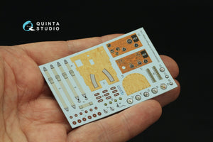 Intérieur imprimé en 3D et coloré pour Fokker D.VII (Wingnut Wings) - Quinta Studio QD32239, échelle 1/32 – image 4